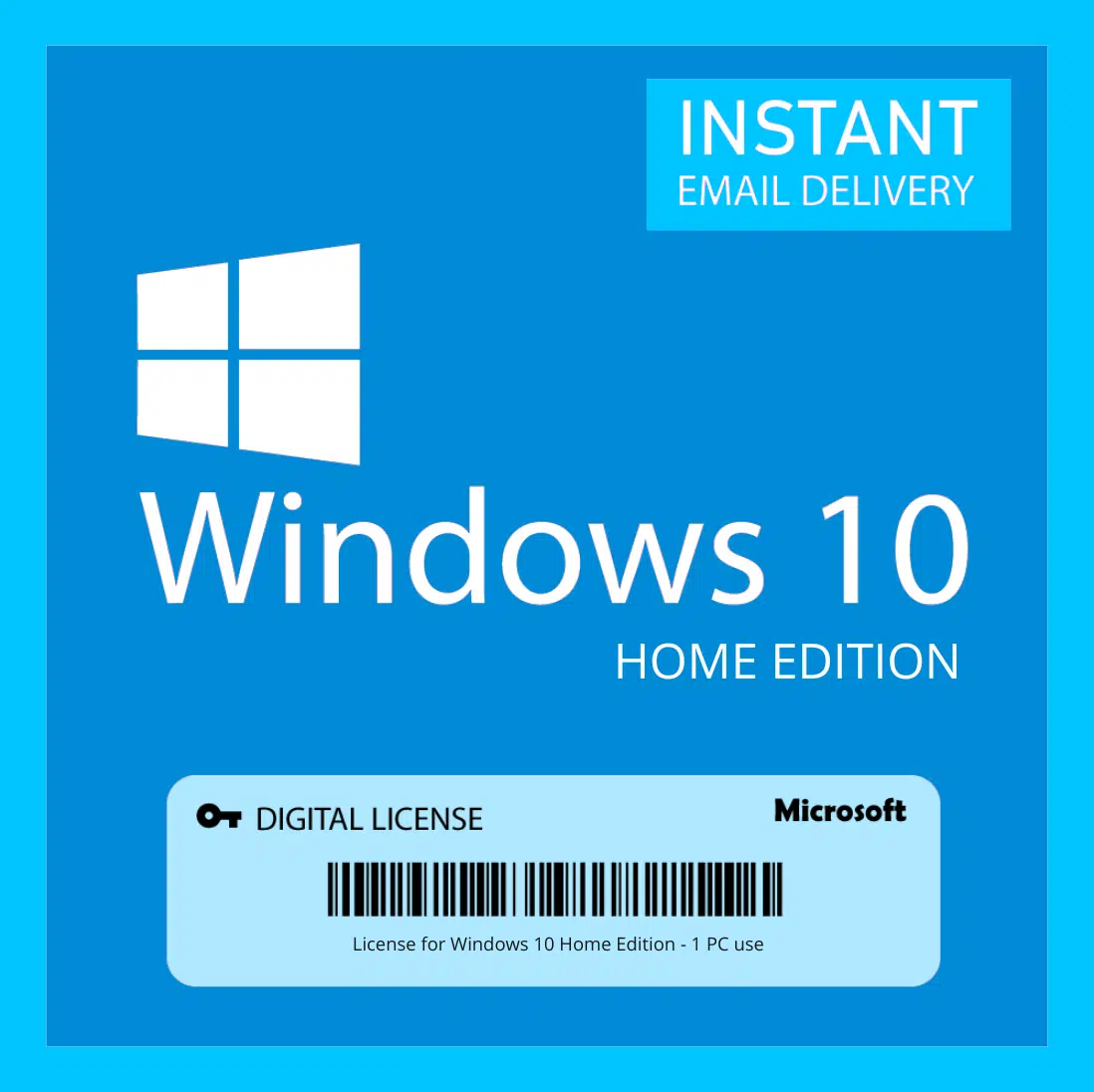 Microsoft Windows 10 Home Edition - Software Max